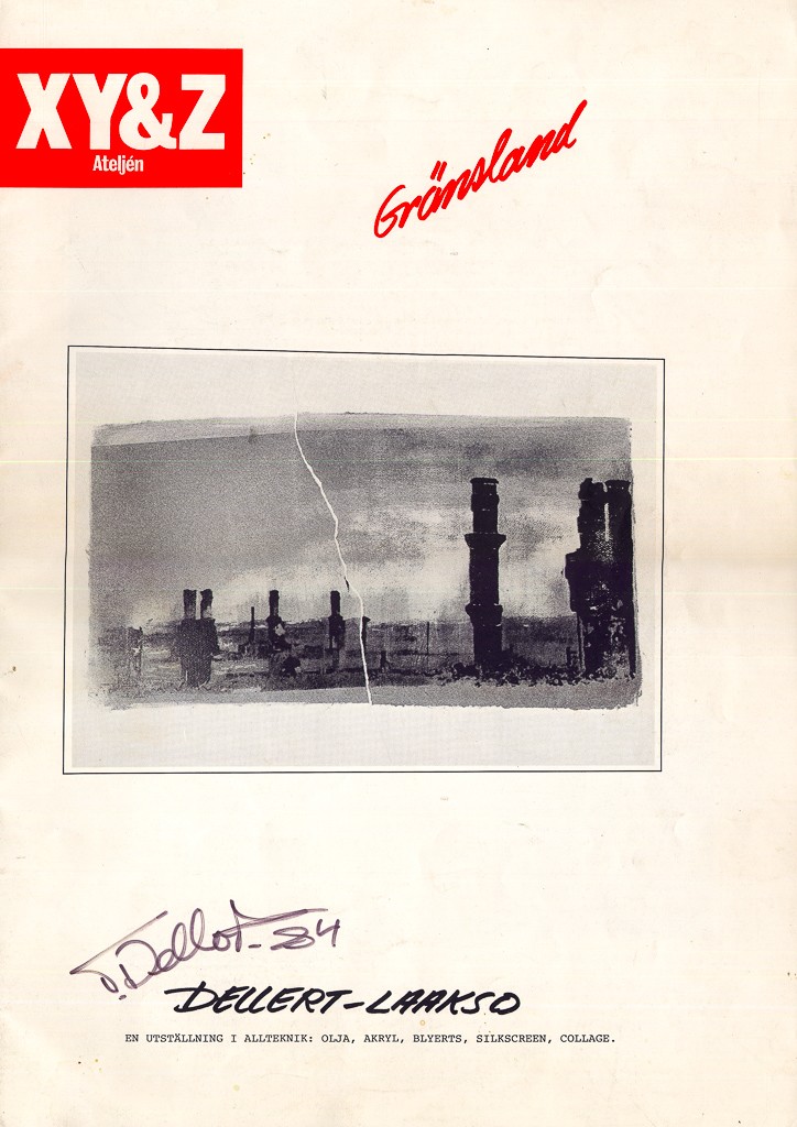1981 XY&Z The first exhibit catalogue